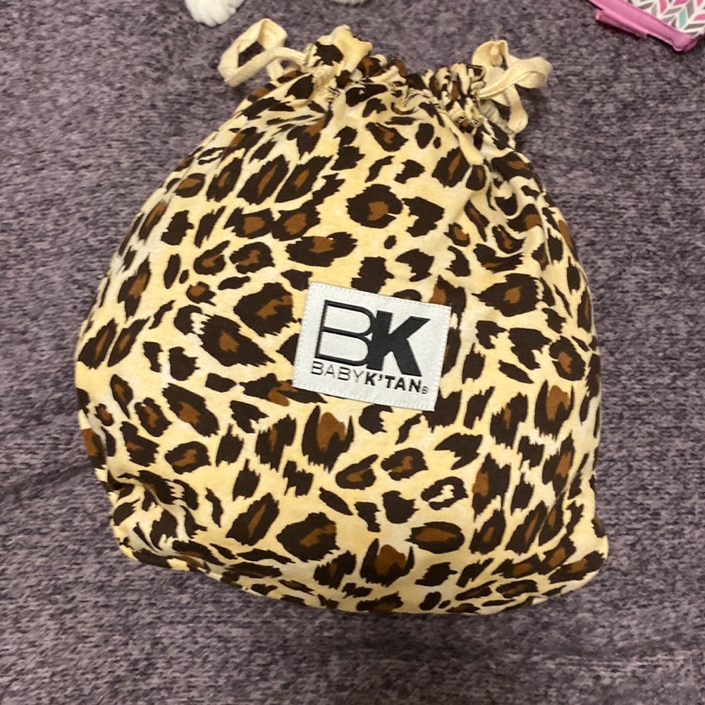 Baby k tan carrier
